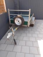 Te koop gegalvaniseerde aanhanger ongeremd 200x110, Ophalen of Verzenden, Zo goed als nieuw