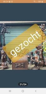 Gezocht aparte stukken black forest of zwarte woud snijwerk, Antiek en Kunst, Ophalen