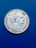 Umberto I. Italië. 5 lire 1879, Ophalen of Verzenden