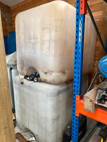 Lege ibc vaten, Enlèvement, Utilisé