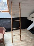Houtel deco-ladder voor fleece of handdoeken, Ophalen, Zo goed als nieuw, Ladder