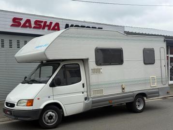 Unieke Mobilhome Transit Rimor Europeo 80 2.5 TD 4Personen beschikbaar voor biedingen