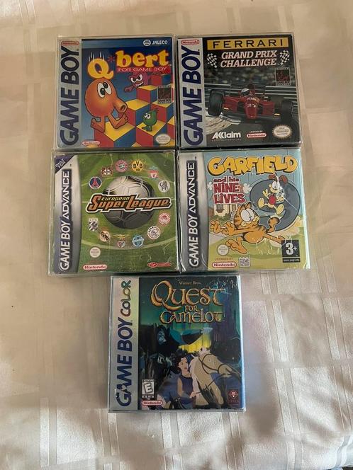 Nintendo Game Boy-spellen in doos, Games en Spelcomputers, Games | Nintendo Game Boy, Zo goed als nieuw
