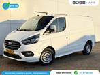 Ford Transit Custom Sport 290 2.0 TDI 185PK Automaat L1H1 Le, Auto's, Zwart, 4 cilinders, Leder en Stof, Wit