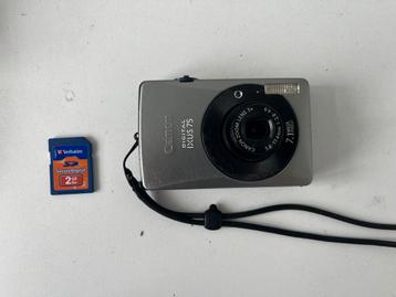 Canon Ixus 75 – Compact et fonctionnel beschikbaar voor biedingen