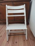 Witte Tripp Trapp van Stokke, Kinderen en Baby's, Kinderstoelen, Ophalen, Gebruikt