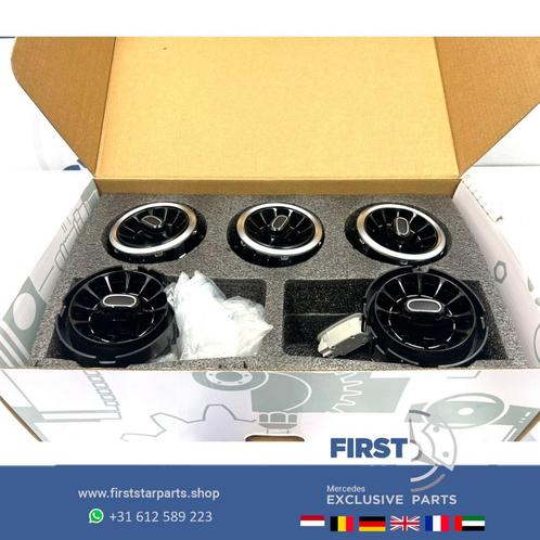 W177 A45 W118 CLA45 LUCHTROOSTERS SET A KLASSE CLA originele, Auto-onderdelen, Dashboard en Schakelaars, Mercedes-Benz, Gebruikt