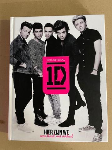 Boek One Direction "Hier zijn we" NIEUWSTAAT harde kaft