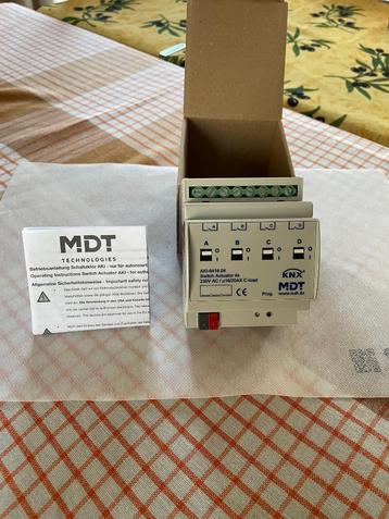 KNX MDT-actuator 4 uitgangen 230V/16A beschikbaar voor biedingen