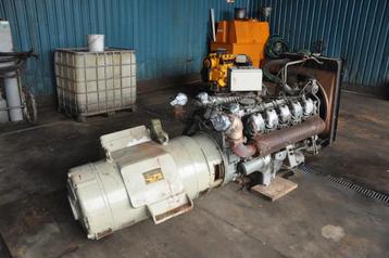 MAN D2530 ME AEG 190 Kva (bj 1978) beschikbaar voor biedingen