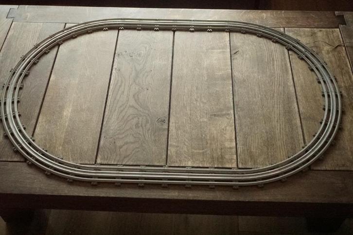 vintage 12 volt Lego trein rails ovaal in top staat, Kinderen en Baby's, Speelgoed | Duplo en Lego, Gebruikt, Lego, Complete set