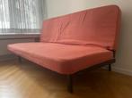 IKEA Nyhamn 3-zits slaapbank, Huis en Inrichting, Ophalen, Zo goed als nieuw, Rood