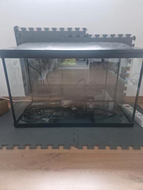 Aquarium super fish start 100 incl. toebehoren, Dieren en Toebehoren, Vissen | Aquaria en Toebehoren, Zo goed als nieuw, Ophalen