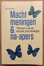 Studieboek psychologie: Macht meningen & na-apers, Ophalen, Gelezen