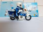 Moto Playmobil 6923 City Action Police avec lumière clignota, Enfants & Bébés, Enlèvement ou Envoi, Utilisé, Ensemble complet