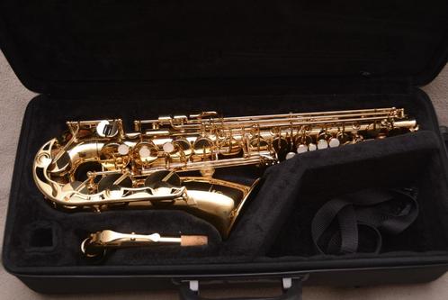 Yamaha YAS-280 Alt Saxofoon, Muziek en Instrumenten, Blaasinstrumenten | Saxofoons, Zo goed als nieuw, Alt, Met koffer, Ophalen of Verzenden