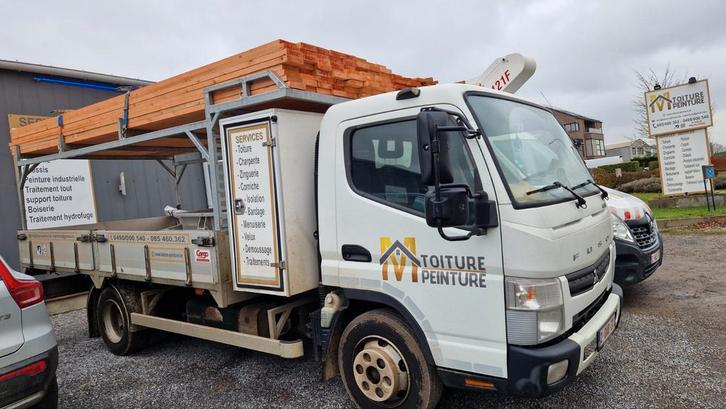 Fuso Canter 3l camion ou camionnette  ! 2015, Autos, Camionnettes & Utilitaires, Particulier, ABS, Airbags, Bluetooth, Ordinateur de bord