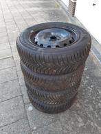 4 winterbanden 185/65R15, Auto-onderdelen, Banden en Velgen, Band(en), 15 inch, Gebruikt, Personenwagen