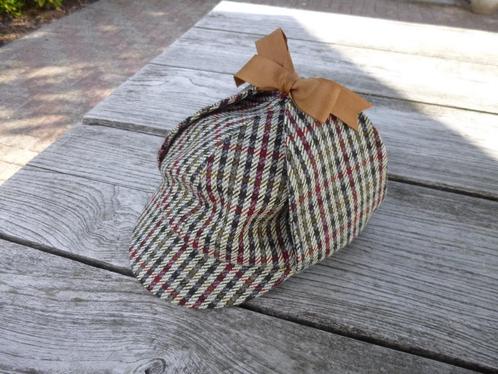 Sherlock Holmes cap, maat 55., Kleding | Heren, Hoeden en Petten, Zo goed als nieuw, Pet, Ophalen of Verzenden