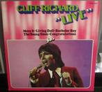 Cliff Richard – "Live", Vinyl, LP, Album '1976 Rock, Pop, Overige formaten, 1960 tot 1980, Ophalen of Verzenden, Zo goed als nieuw