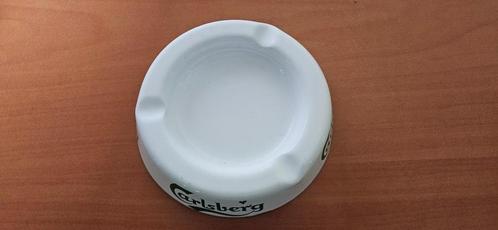 Carlsberg, reclame geëmailleerde asbak, Deense brouwerijfabr, Verzamelen, Merken en Reclamevoorwerpen, Gebruikt, Gebruiksvoorwerp