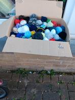 Doos restjes knutselwol, Hobby en Vrije tijd, Breien en Haken, Ophalen, Gebruikt