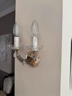 Wandlamp, Huis en Inrichting, Lampen | Wandlampen, Ophalen of Verzenden, Gebruikt, Glas, Antiek / vintage