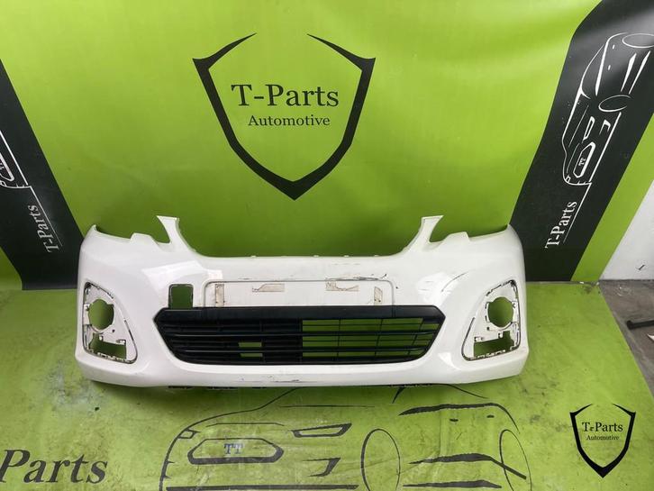 Peugeot 108 voorbumper bumper rooster 14+ grille 1612201580, Auto-onderdelen, Carrosserie, Bumper, Peugeot, Gebruikt