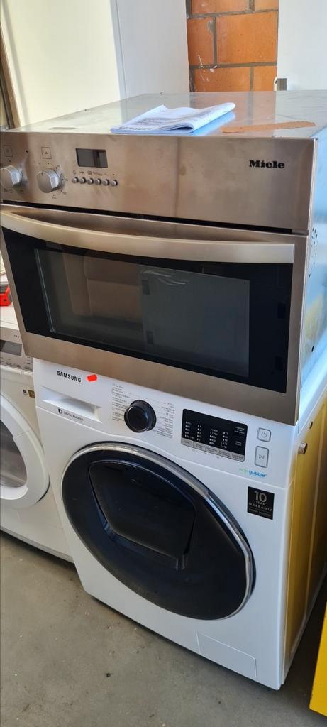 Inbouw combi microgolf oven Miele, Elektronische apparatuur, Was-droogcombinaties, Zo goed als nieuw, Ophalen of Verzenden