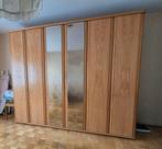 Grote slaapkamerkast met spiegel, Huis en Inrichting, Kasten | Kleerkasten, Gebruikt, 200 cm of meer, 50 tot 75 cm, Verzenden
