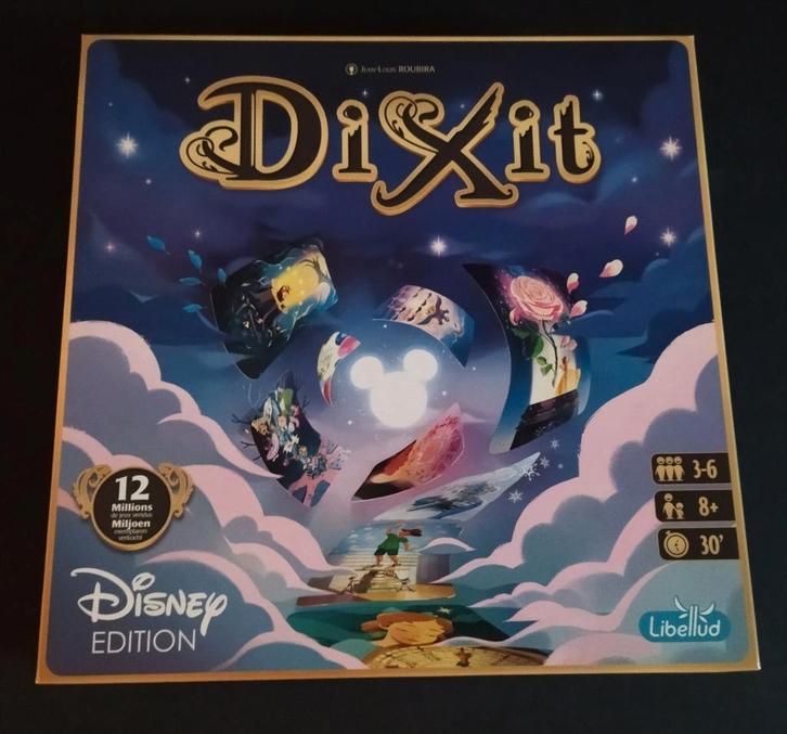 Dixit: Disney Edition, Hobby en Vrije tijd, Gezelschapsspellen | Bordspellen, Gebruikt, Ophalen of Verzenden