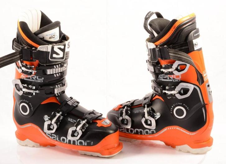 39 40 EU skischoenen SALOMON X PRO 130 energyzer, Sport en Fitness, Skiën en Langlaufen, Gebruikt, Schoenen, Ski, Salomon, Carve