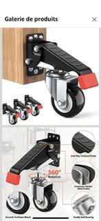 Intrekbare zwenkwielen, bankzwenkwielen, zwenkwielen, Doe-het-zelf en Bouw, Ophalen, Nieuw