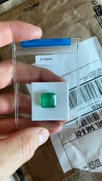 Émeraude naturelle 10,10 ct –Taille émeraude –Certifiée IGE, Envoi, Neuf