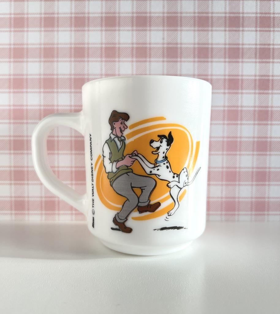 Tasse Arcopal 101 Dalmatiens - Disney, Collections, Disney, Utilisé, Service, Autres personnages, Enlèvement ou Envoi