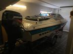 Mooie fletcher aeroflasch 15 te koop, Watersport en Boten, Speedboten, Ophalen, 70 tot 120 pk, Zo goed als nieuw, 3 tot 6 meter