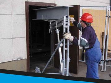 Krachtarmlift~montagelift-poutrellift (1x gebruikt) beschikbaar voor biedingen