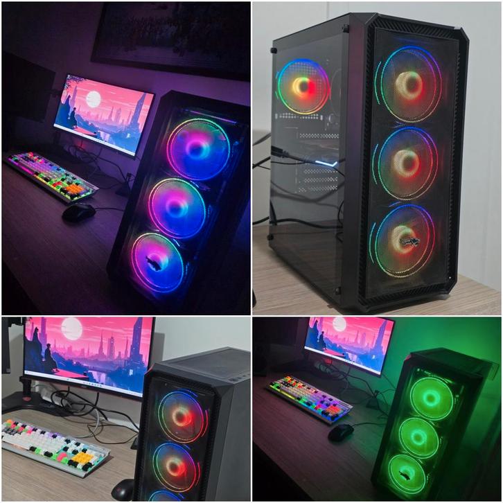 Gaming PC (RTX 4060 / RYZEN 7 5700X / 32GB RAM / 1TB SSD), Computers en Software, Desktop Pc's, SSD, 32 GB, Gaming, Ophalen