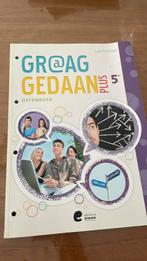 Graag gedaan 5de, Oefenboek, Boeken, Ophalen, ASO, Zo goed als nieuw, Édition erasme