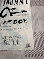 Vintage Poster Johnny Watson - Ancienne Belgique, Deurposter of groter, Ophalen of Verzenden, Muziek, Rechthoekig Staand