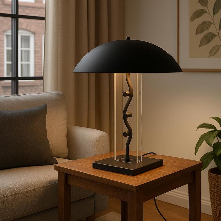 Kamenicky Senov tafel lamp, Huis en Inrichting, Lampen | Tafellampen, Gebruikt, 50 tot 75 cm, Kunststof, Metaal, Ophalen of Verzenden