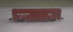 Wagon couvert Marklin 8637 Z Scale Milwaukee Road, Neuf, Enlèvement ou Envoi, Courant alternatif, Wagon