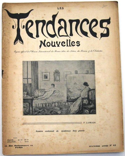 Les Tendances Nouvelles #43 (c1908) Baudet Bille Raimbault, Antiek en Kunst, Antiek | Boeken en Manuscripten, Ophalen of Verzenden