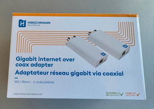 Hirschmann Inca 1G (Internet over coax, 2 stuks), Computers en Software, WiFi-versterkers, Zo goed als nieuw, Ophalen of Verzenden