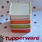 Tupperware 4 diepvriesdoosjes vintage, Ophalen of Verzenden, Zo goed als nieuw