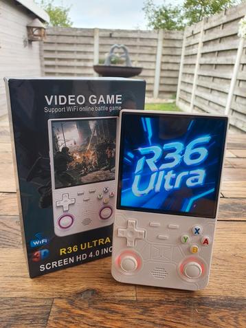 R36 ultra game console 128gb white  beschikbaar voor biedingen