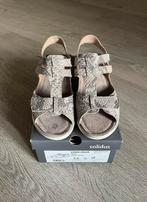 Solidus Gina sandalen (38 2/3, beige en grijs), Ophalen of Verzenden, Zo goed als nieuw