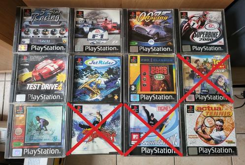 Lot de jeux PlayStation 1 – PS1, Games en Spelcomputers, Games | Sony PlayStation 1, Gebruikt, Overige genres, Ophalen