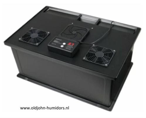 BV60: "BIG HUMINATOR" ELEKTRISCHE HUMIDOR LUCHTBEVOCHTIGER 1, Verzamelen, Rookartikelen, Aanstekers en Luciferdoosjes, Nieuw, Tabaksdoos of Verpakking