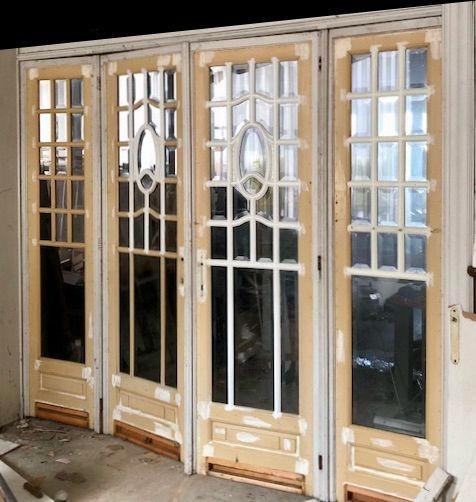 Oude deuren, Doe-het-zelf en Bouw, Deuren en Vliegenramen, Binnendeur, Glas, Ophalen